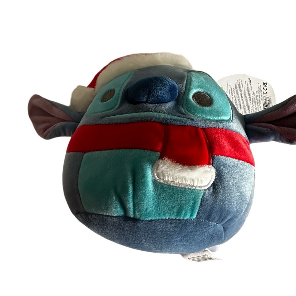 SQUISHMALLOW DISNEY’S LILO & STITCH SANTA CLAUS STITCH SZ 6.5” - Picture 2 of 15